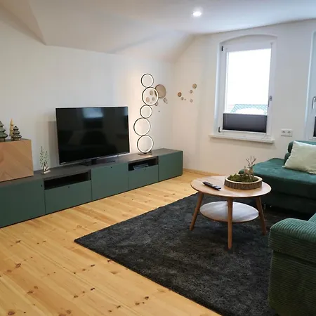 Fewo27 Im Sagenharz - Stilvolles Family-apartment Im Dachgeschoss, 2 Sz, Klimaanlage, Wlan & Netflix Lägenhet