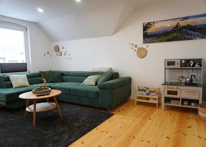Fewo27 Im Sagenharz - Stilvolles Family-apartment Im Dachgeschoss, 2 Sz, Klimaanlage, Wlan & Netflix