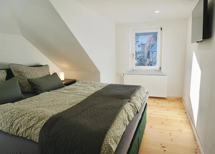 Lägenhet Fewo27 Im Sagenharz - Stilvolles Family-apartment Im Dachgeschoss, 2 Sz, Klimaanlage, Wlan & Netflix